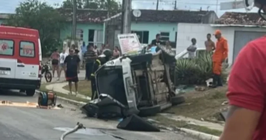 Acidente de Carro em Rio Largo no Natal Deixa Ferido