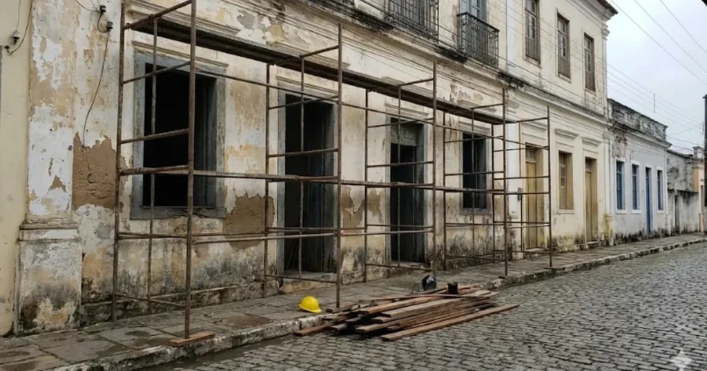 Acidente Impressionante em União dos Palmares: Idoso de 70 Anos Sofre Queda de Andaime