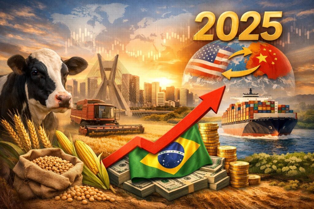 Agronegócio Paulista Fecha 2025 com Superávit de US$ 23 Bilhões