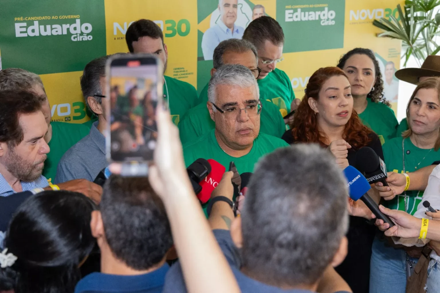 Eduardo Girão Anuncia Pré-Candidatura ao Governo do Ceará no Cariri
