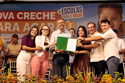 Governo do Ceará e MEC Entregam Creche e Autorizam Novas Obras Educacionais Governo do Ceará e MEC Entregam Creche e Autorizam Novas Obras Educacionais