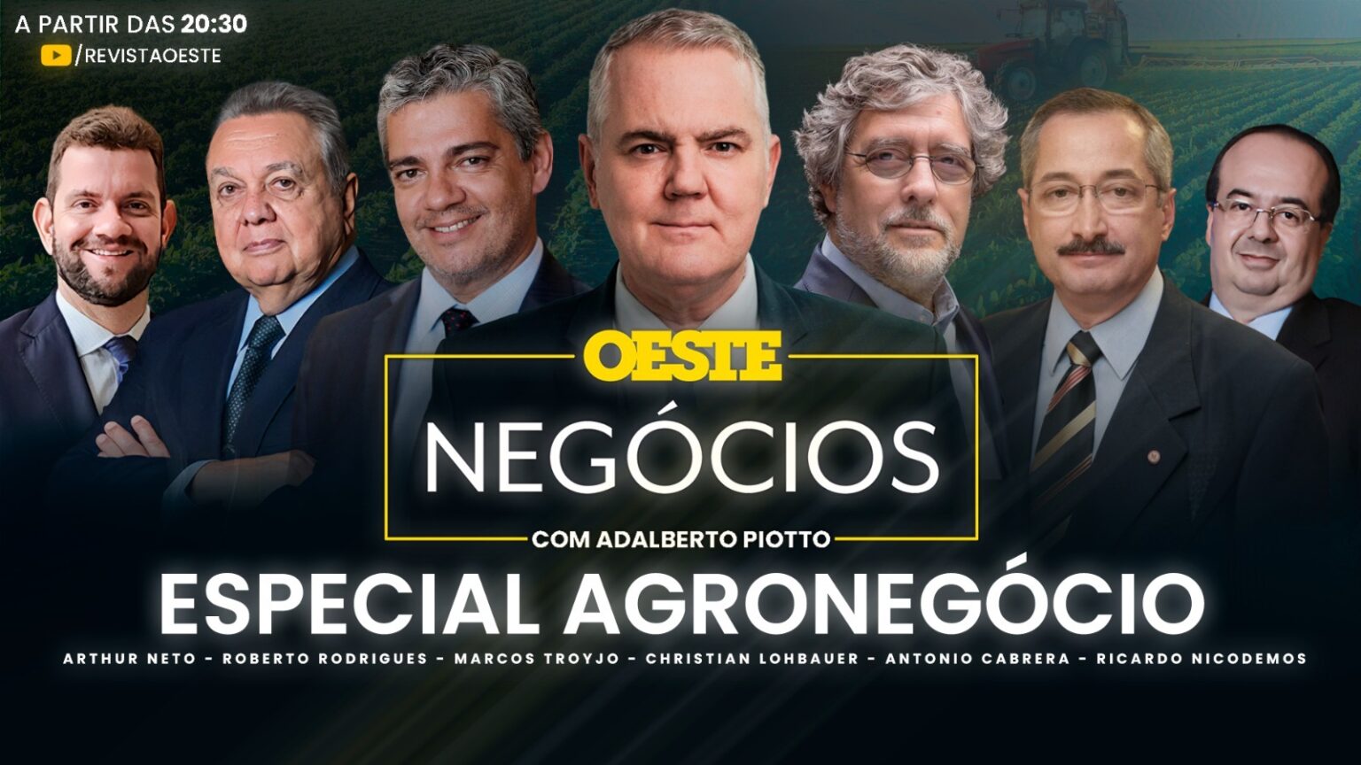Oeste Negócios: Destaques do Agronegócio com Adalberto Piotto