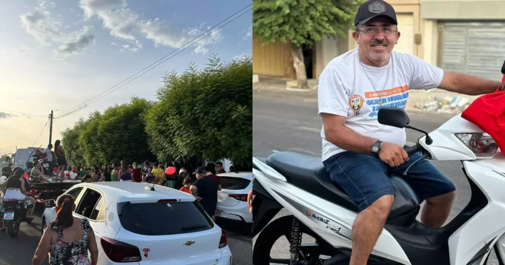 Porteiro de Escola Recebe Surpresa Emocionante de Pais com Moto Nova