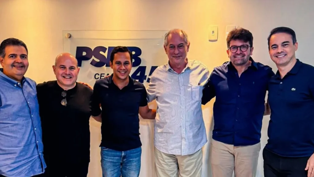 Reunião Política em Fortaleza: Felipe Vasques e Aloísio Brasil se Alinham com Ciro Gomes
