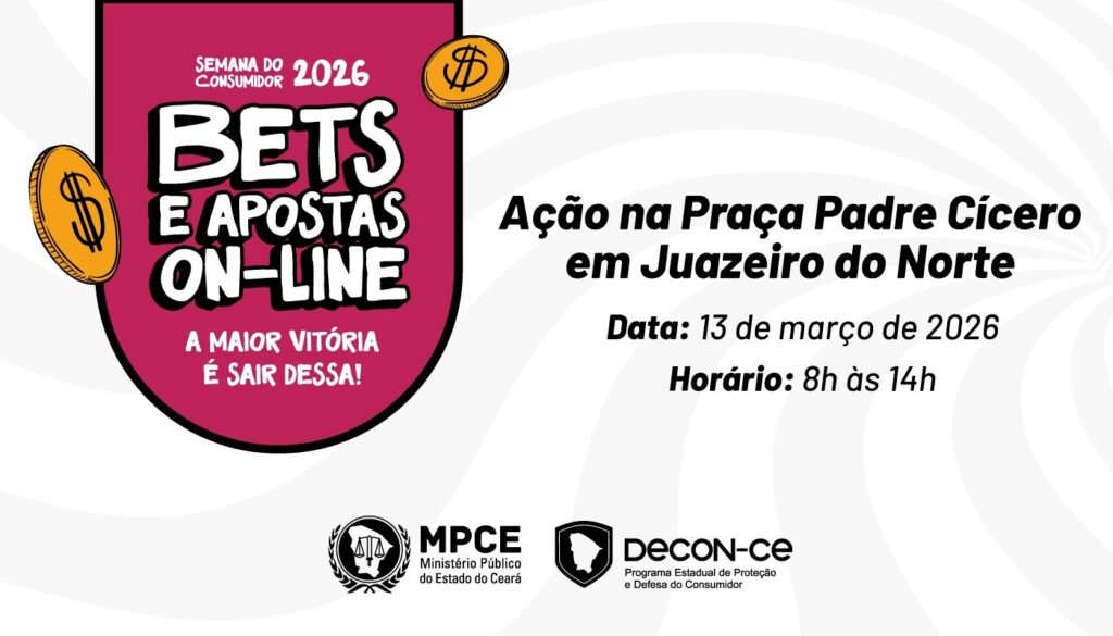 Atendimento do Decon em Juazeiro do Norte: Serviços gratuitos na Praça Padre Cícero