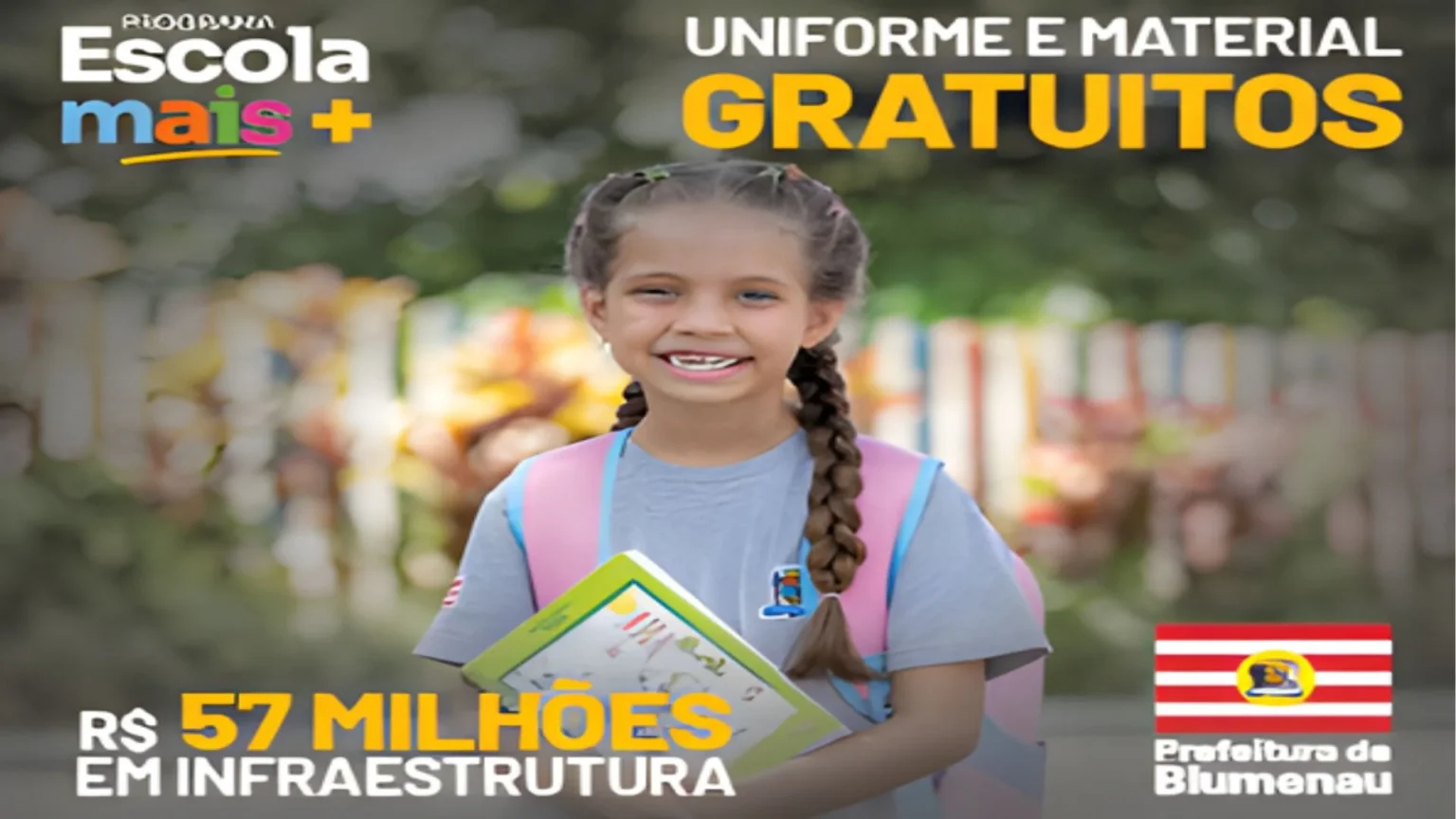 Blumenau Destina R$ 57 Milhões para Melhorar a Educação em 2025