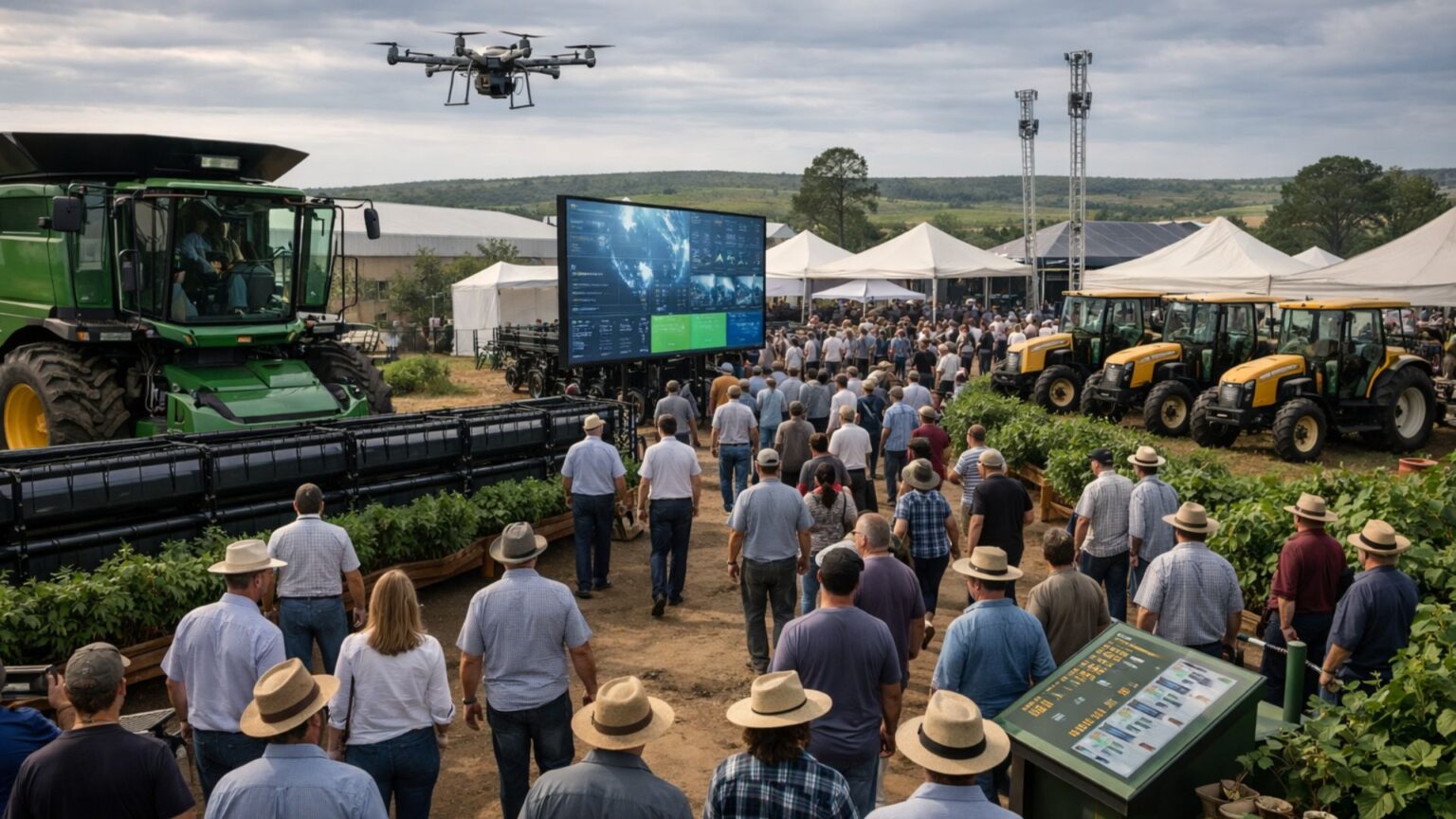Feira Show Safra: Inovações Tecnológicas Impulsionam o Agronegócio em Mato Grosso