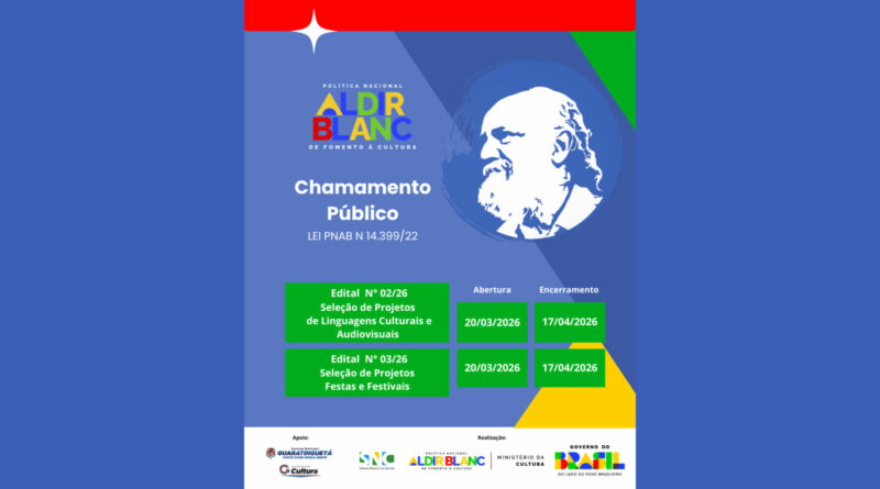 Guaratinguetá Lança Editais da PNAB para Incentivar Projetos Culturais Guaratinguetá Lança Editais da PNAB para Incentivar Projetos Culturais