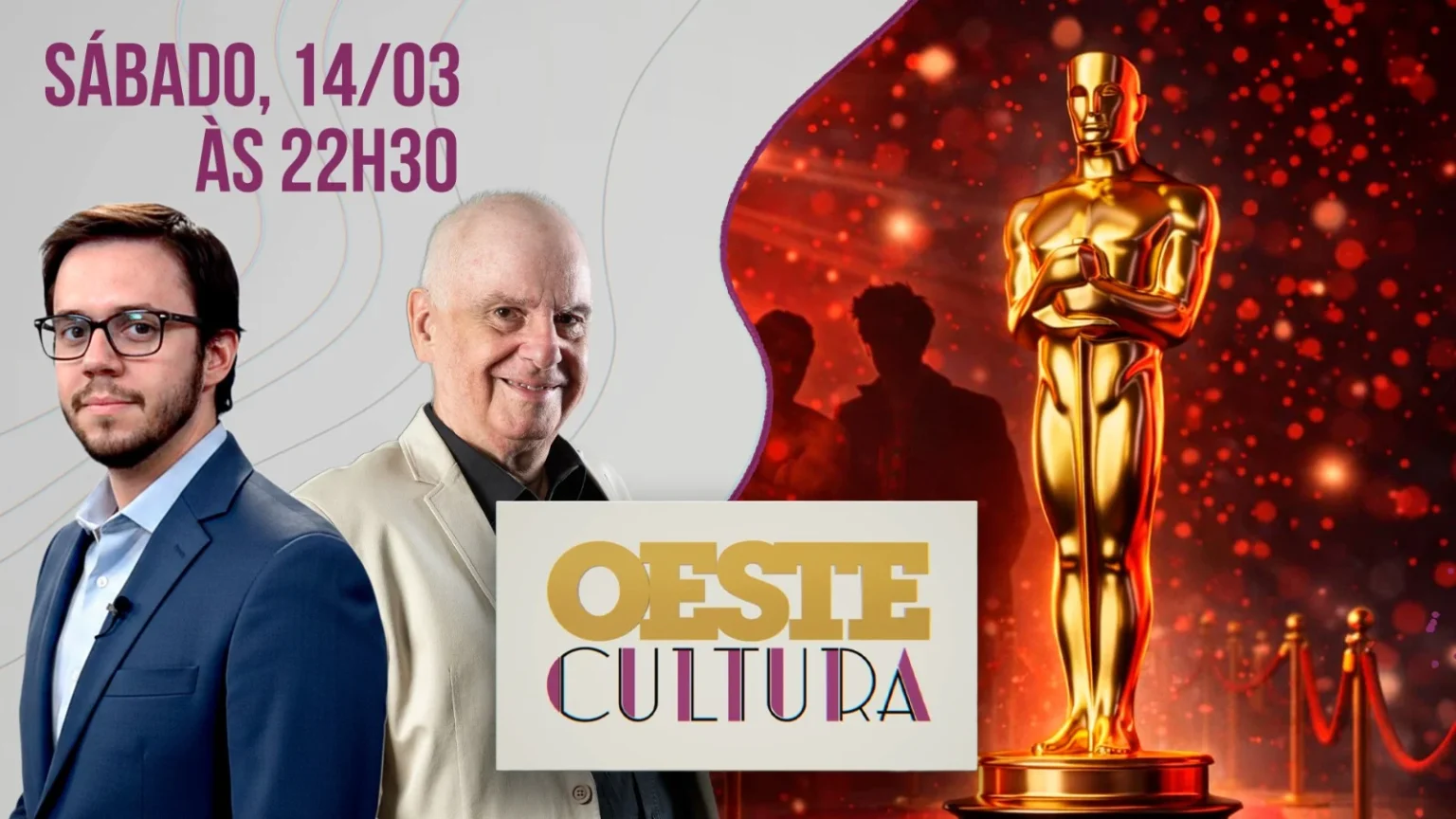 Oeste Cultura: Descubra os Destaques do Programa de 14 de Março de 2026