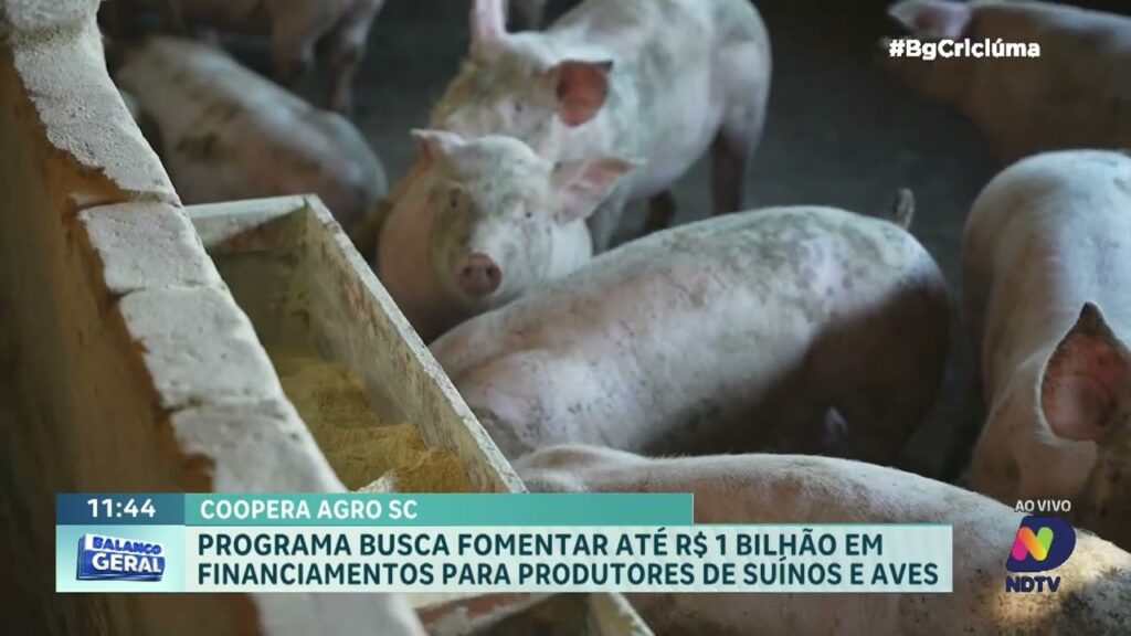 Programa Coopera Agro SC Destina R$ 1 Bilhão para o Agronegócio