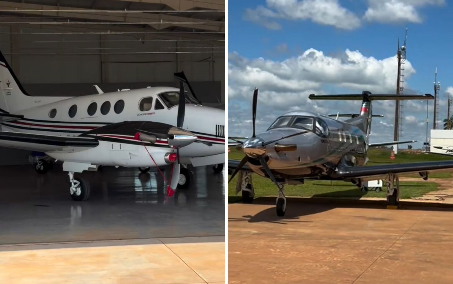 Aviões de até R$ 100 milhões chamam atenção na Tecnoshow em Goiás Aviões de até R$ 100 milhões chamam atenção na Tecnoshow em Goiás