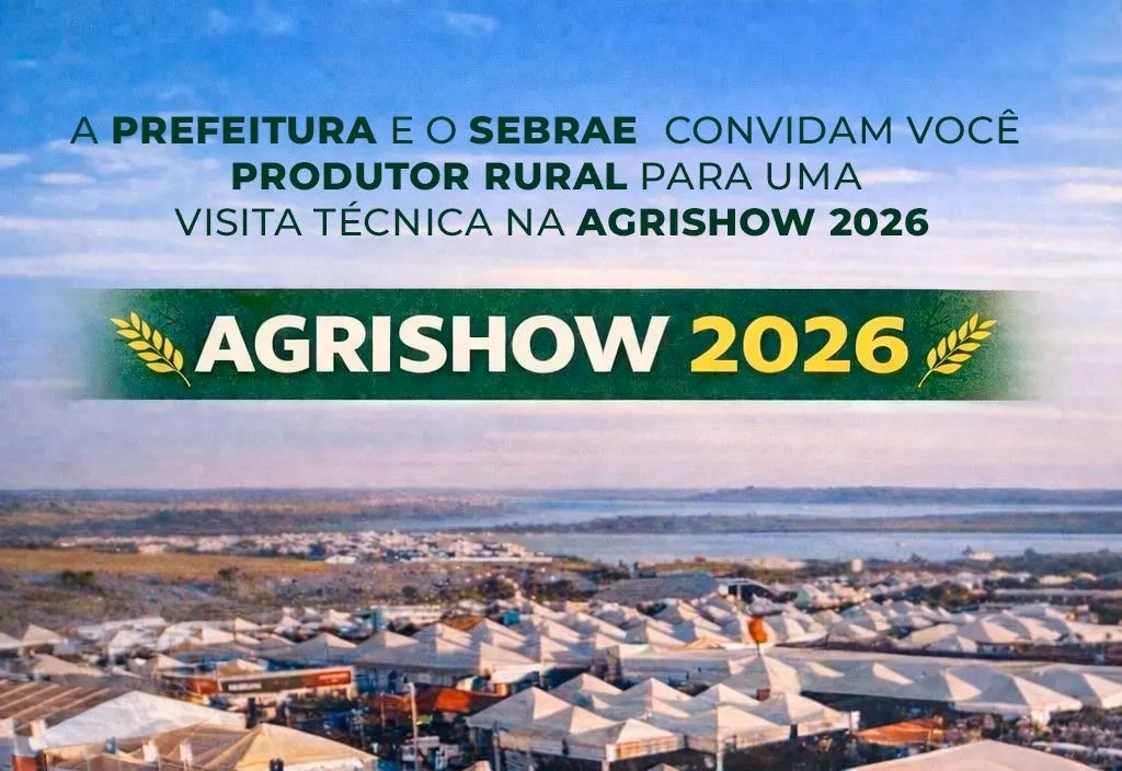 Inscrições Abertas para Visita à Agrishow 2026 em Ribeirão Preto Inscrições Abertas para Visita à Agrishow 2026 em Ribeirão Preto