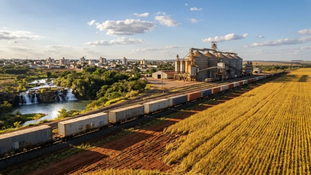Rondonópolis: A Capital Nacional do Agronegócio e Seu Terminal Ferroviário de Grãos