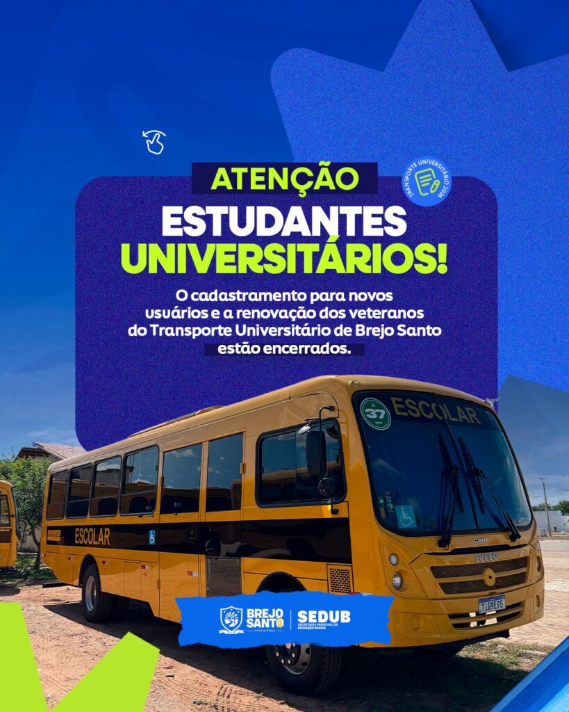 Transporte Universitário de Brejo Santo: Acesso à Educação para 730 Estudantes Diariamente