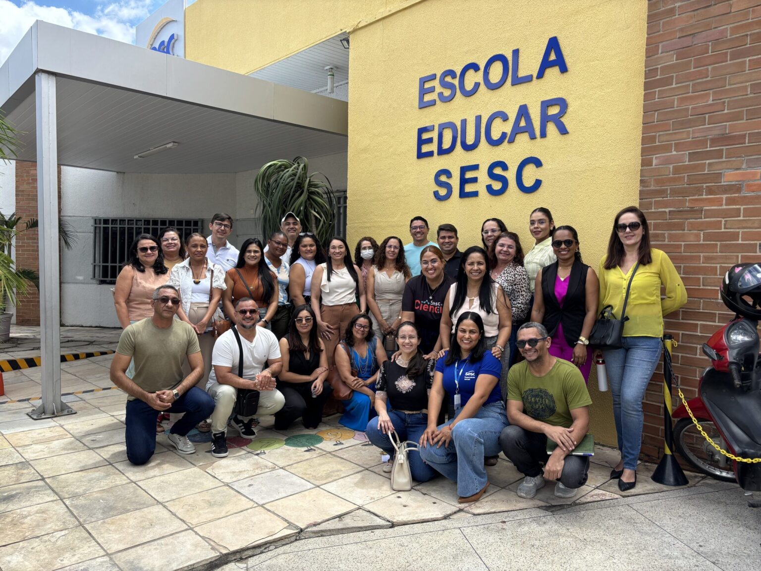 Visita Técnica da Equipe de Formadores da Educação de Brejo Santo à Escola Educar SESC