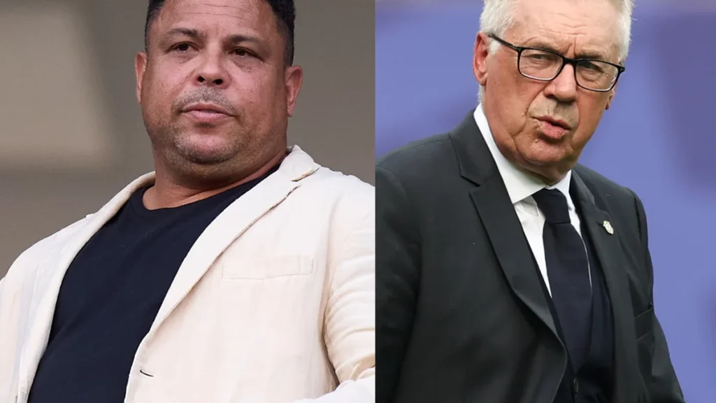 Ronaldo Fenômeno critica decisões de Ancelotti e fala sobre Vini Jr. após eliminação do Brasil na Co