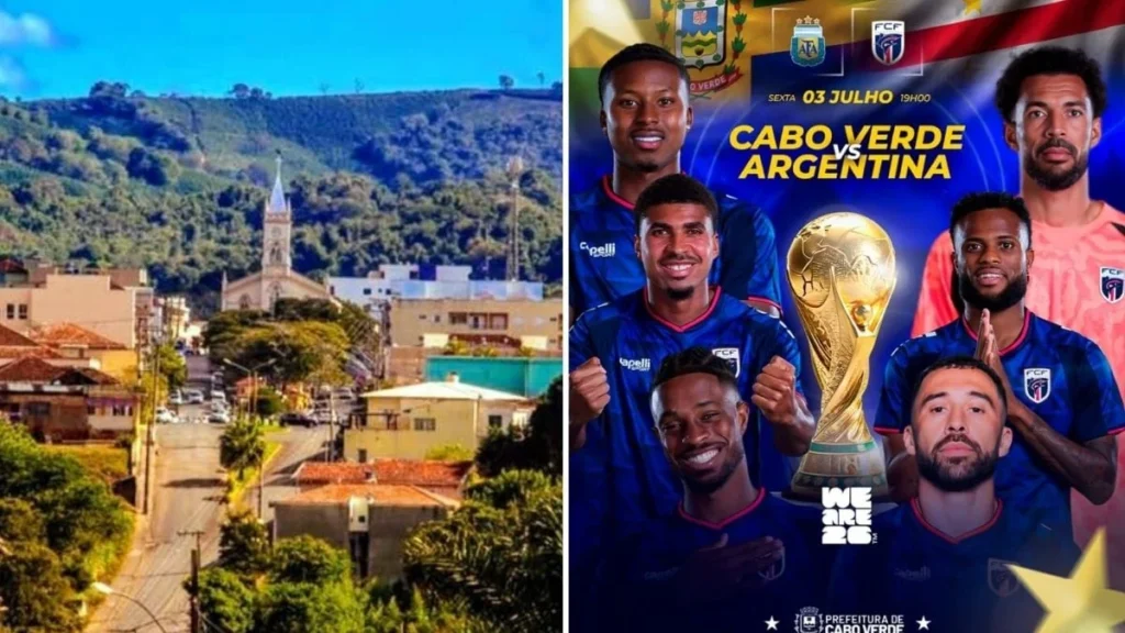 Torcida de Cabo Verde, MG, apoia seleção cabo-verdiana nas oitavas da Copa 2026 Torcida de Cabo Verde, MG, apoia seleção cabo-verdiana nas oitavas da Copa 2026